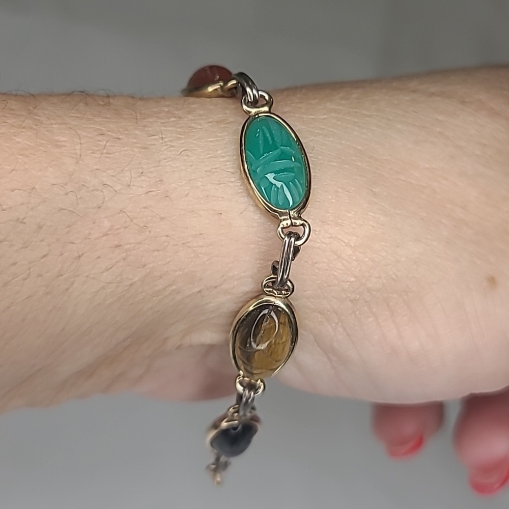 Vintage Multi-Stone Bracelet